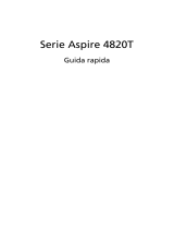 Acer Aspire 4820T Guida Rapida