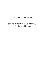 Acer K520 Guida utente