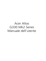 Acer Altos G330 MK2 Guida utente