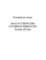Acer X1230 Guida utente