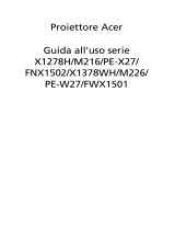 Acer X1378WH Guida utente