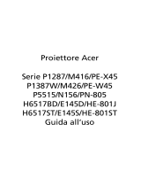 Acer P5515 Manuale utente