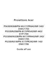Acer P5330W Manuale utente