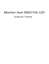 Acer DW271HL Guida utente