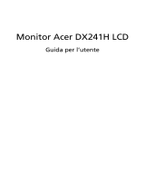 Acer DX241H Guida utente