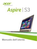 Acer Aspire S3-371 Manuale utente
