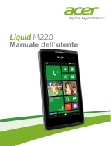 Acer M220 Guida utente