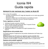 Acer W4-820 Guida Rapida