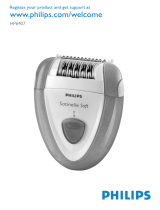 Philips Satinelle Soft HP6407 Manuale utente