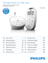 Philips AVENT ECOUTE-BEBE SDC620 Manuale utente