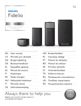 Fidelio E6/12 Manuale utente