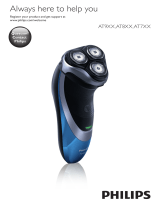 Philips AT881 Wet and Dry Electric Shaver Series 3000 Manuale utente