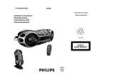 Philips AZ2538/00C Manuale utente