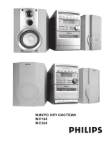 Philips MC160/22 Manuale utente