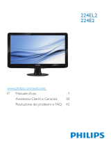 Philips 224EL2SB/00 Manuale utente