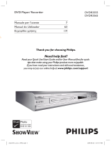 Philips DVDR3355/19 Manuale utente