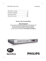 Philips DVDR3380/58 Manuale utente