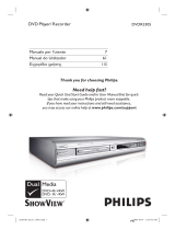 Philips DVDR3305/02 Manuale utente