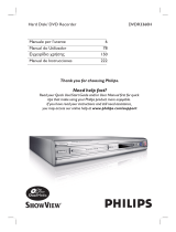 Philips DVDR3360H/58 Manuale utente