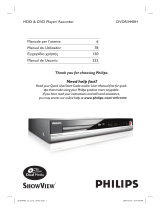 Philips DVDR3440H/58 Manuale utente
