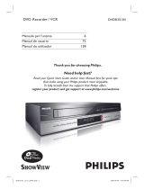 Philips DVDR3510V/31 Manuale utente