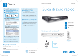 Philips DVDR3480/31 Guida Rapida