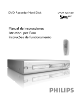 Philips DVDR725H/00 Manuale utente