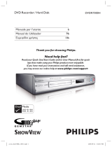 Philips DVDR7300H/19 Manuale utente