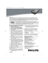 Philips VR150/02 Manuale utente