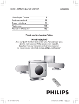 Philips HTS8000S/01 Istruzioni per l'uso