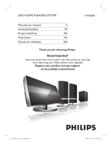 Philips HTS6600/12 Istruzioni per l'uso