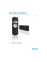 Philips VOIP1511B/10 Manuale utente