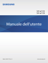 Samsung SM-W720 Manuale utente