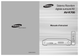 Samsung AV-R700 Manuale utente