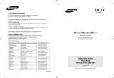 Samsung LE-40M91B Manuale utente