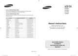 Samsung LE26R73BD Manuale utente