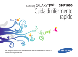 Samsung GT-P1000 Guida Rapida