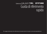 Samsung GT-P1000/M16 Guida Rapida