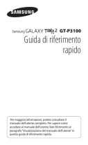 Samsung GT-P3100 Guida Rapida