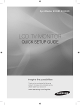 Samsung SyncMaster 2333HD Manuale del proprietario