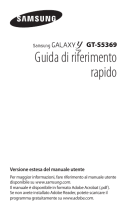 Samsung GT-S5369 Guida Rapida