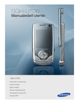 Samsung SGH-U700 Guida Rapida
