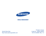 Samsung WEP470 Manuale utente