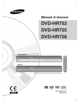 Samsung DVD-HR755 Manuale utente