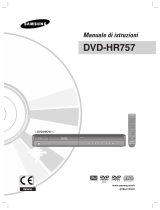 Samsung DVD-HR757 Manuale utente