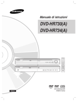 Samsung DVD-HR734A Manuale utente
