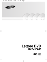 Samsung DVD-HD860 Manuale utente