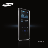 Samsung YP-K3AR Manuale utente