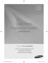 Samsung HT-D453 Manuale utente