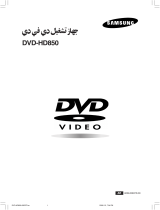 Samsung DVD-HD850 Manuale utente